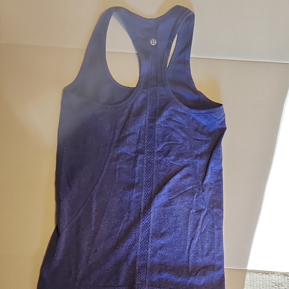 2 Lululemon Racerback Tank Tops Pink/Blue - Picture 6 of 9